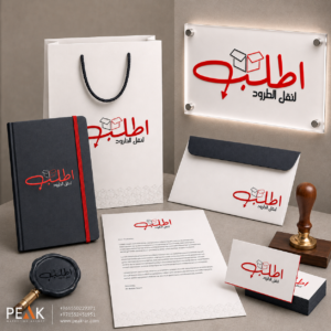 تصميم هوية شركة لوجيستيك